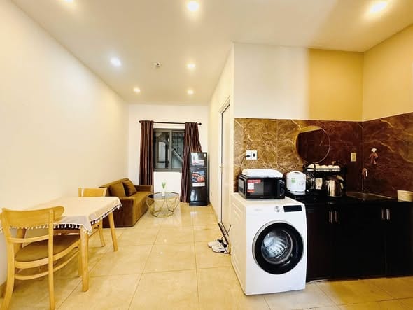 Studio Apartment Near Pham Van Dong Beach - Son Tra — Studio fully furnished (photo 1)