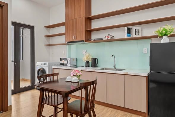Spacious 1br Apartment Near Pham Van Dong Beach - Son Tra — 1BR fully furnished (photo 3)