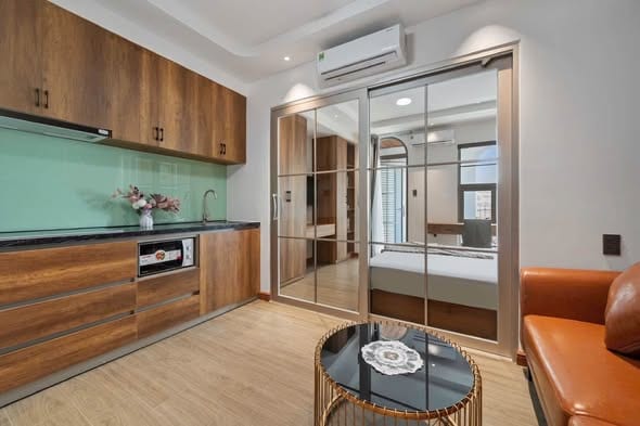 1br Apartment, Large Balcony, City View - My An — 1BR fully furnished (photo 2)