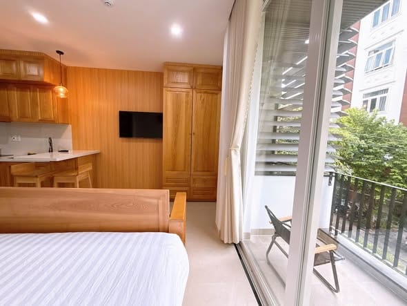 New 1br Apartment by Pham Van Dong Beach - Son Tra — 1BR fully furnished (photo 3)