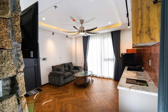 Modern Apartment for Rent - Son Tra — 1BR semi furnished (photo 2)