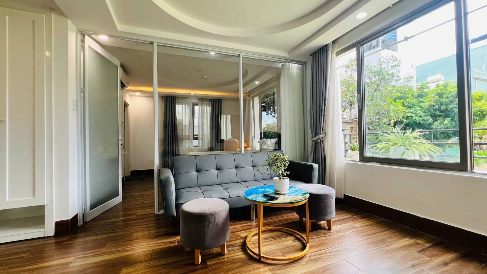 1br Apartment with Pool, Cleaning Service - My An — 1BR fully furnished (photo 1)