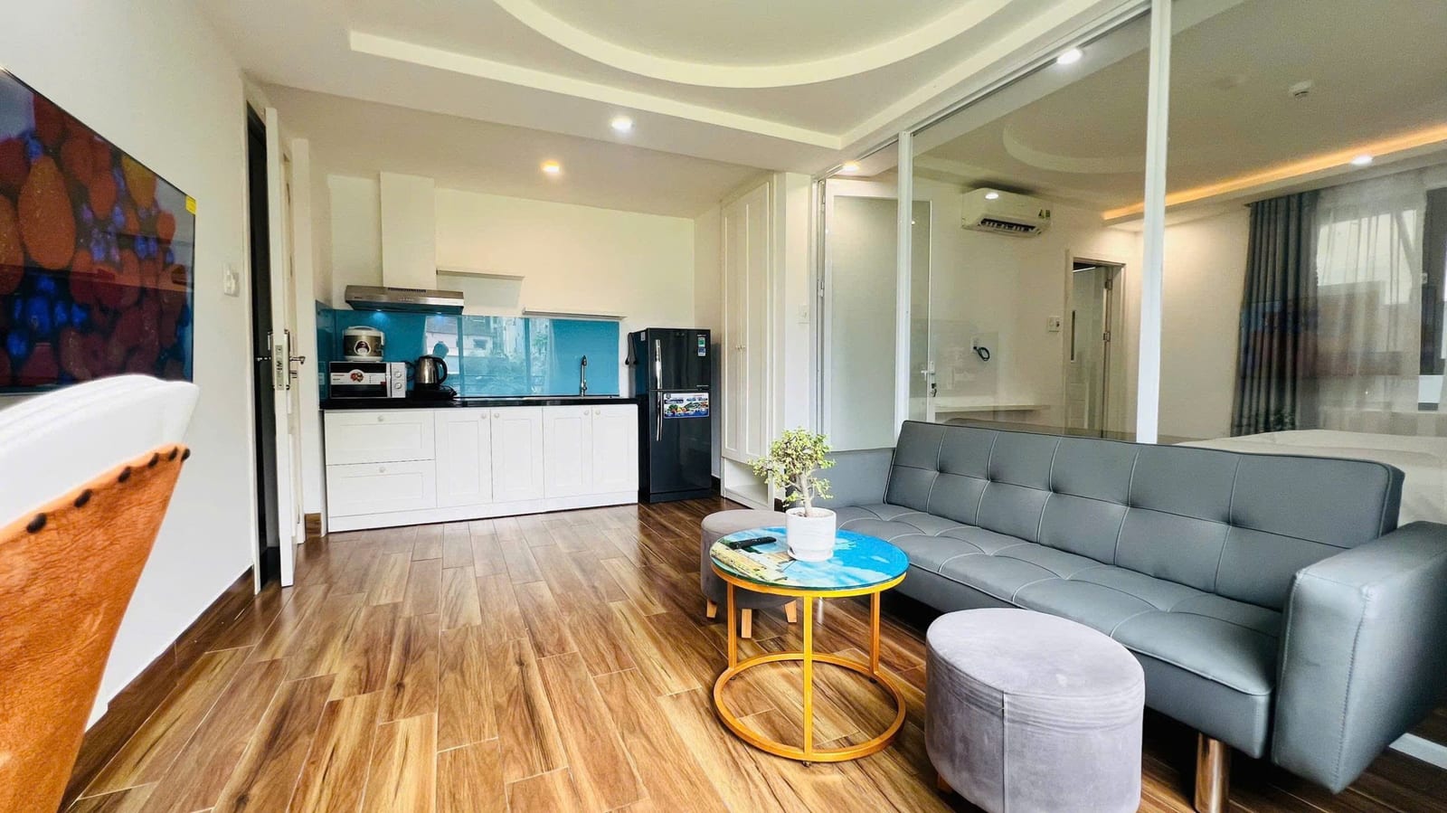 1br Apartment with Pool, Cleaning Service - My An — 1BR fully furnished (photo 5)