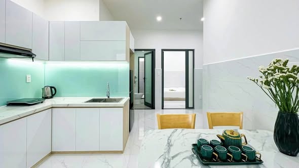 1br Pet-friendly Apartment - Khue My Dong — 1BR fully furnished (photo 2)