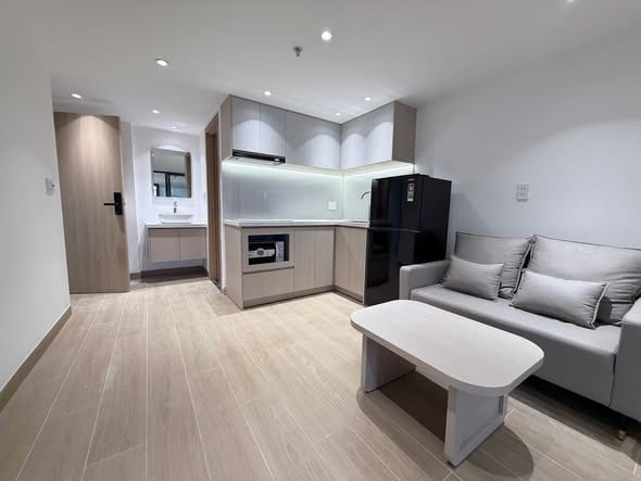 Studio in New Building - Hoa Xuan — 1BR fully furnished (photo 3)