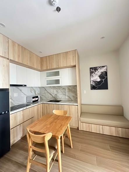Brand-new 1br Apartment with Private Laundry - An Thuong — 1BR fully furnished (photo 3)