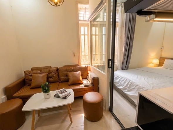 1br Apartment with Balcony, Near Sea - Son Tra — 1BR fully furnished (photo 2)