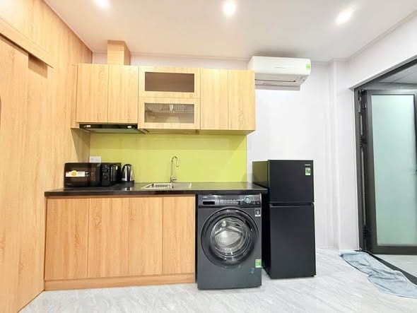Brand New Studio with Balcony - My An — Studio fully furnished (photo 3)