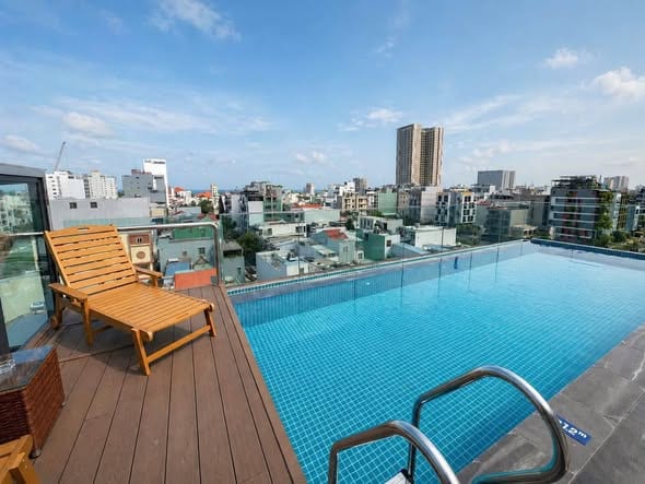 Premium 1br Apartment with Rooftop Pool - My An — 1BR fully furnished (photo 2)