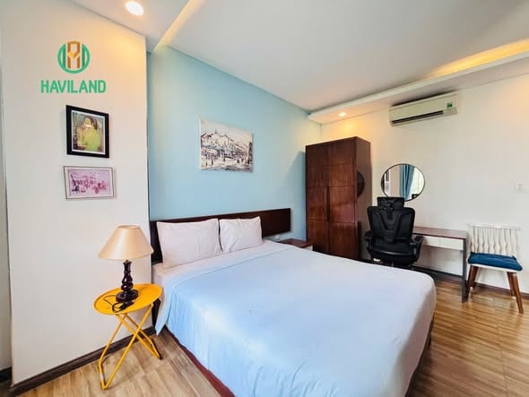 Spacious Studio with Private Balcony - Le Quang Dao — Studio fully furnished (photo 4)
