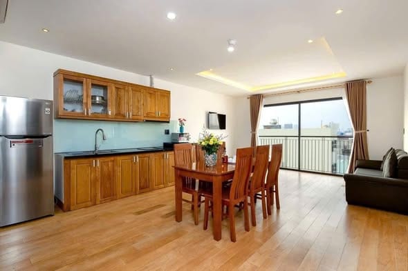 1br Fully Furnished Apartment with Balcony - My An — 1BR fully furnished (photo 3)