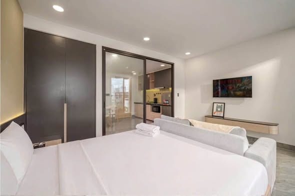 1br Apartment with Balcony, Pet-friendly - Son Tra — 1BR fully furnished (photo 3)