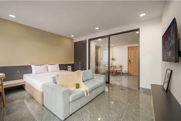 1br Apartment with Balcony, Pet-friendly - Son Tra — 1BR fully furnished (photo 4)