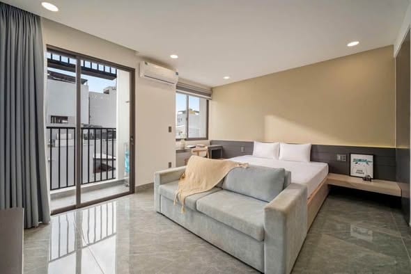 1br Apartment with Balcony, Pet-friendly - Son Tra — 1BR fully furnished (photo 5)