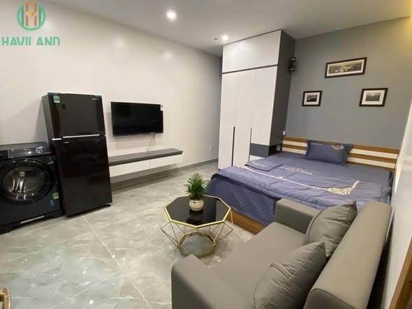 Studio in Hoa Cuong, 6-month Lease — Studio fully furnished (photo 5)
