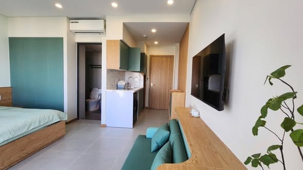 Apartment for Rent - Thanh Khe — 1BR fully furnished (photo 5)