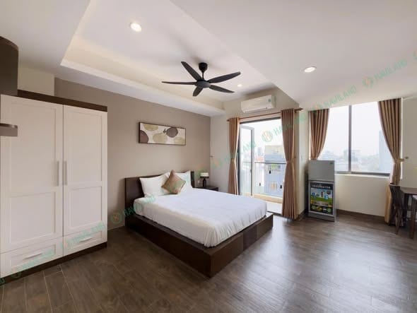 Spacious Studio, Fully Furnished, Flexible Lease - Hai Chau — Studio fully furnished (photo 4)