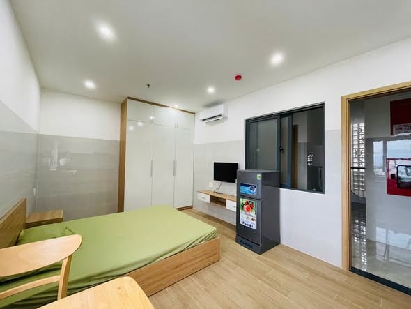 Cozy Studio with Great Price - Phuoc Ly 1, Cam Le — Studio fully furnished (photo 2)