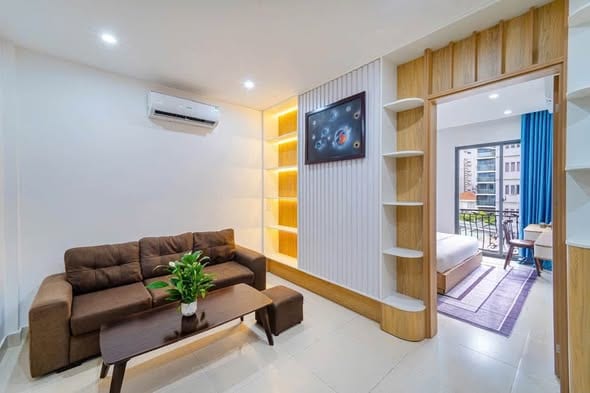 1br Apartment, Fully Furnished - An Thuong — 1BR fully furnished (photo 3)