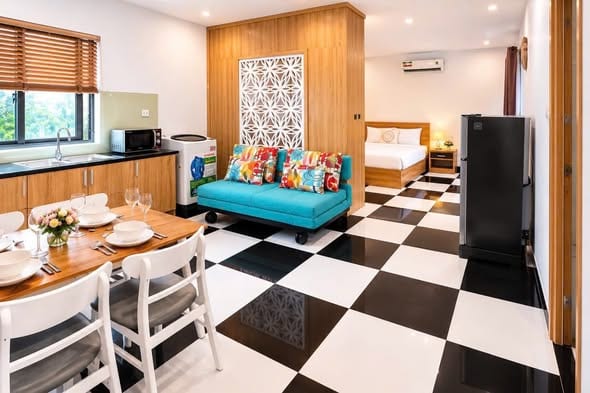 Studio with Pool Access, High Floor - Son Tra — Studio fully furnished (photo 5)