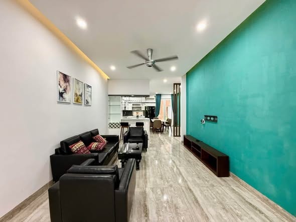 4br Townhouse in Secured Compound - Hai Chau — 4BR fully furnished (photo 2)