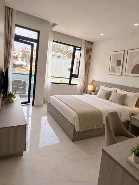 Spacious 5br Townhouse 3 Stories Near My Khe Beach - Ngu Hanh Son — 5BR fully furnished (photo 4)