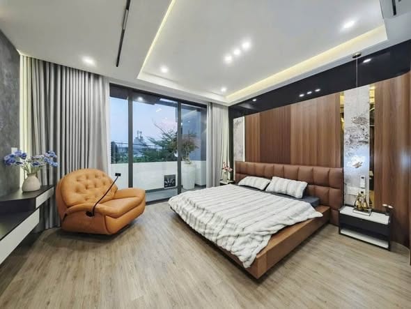 Luxury 3-story Townhouse, 3br River View - Hoa Xuan — 3BR fully furnished (photo 4)
