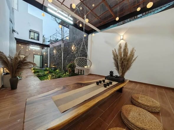 Spacious 4br House for Rent - Thanh Khe — 4BR semi furnished (photo 4)