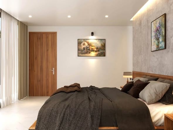 2br House with Spacious Garden - Hoa Xuan — 2BR fully furnished (photo 3)