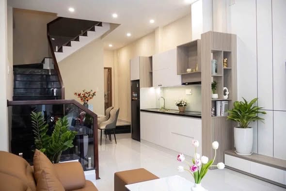 3-storey Townhouse 4br with Frontage - Hai Chau — 4BR fully furnished (photo 4)