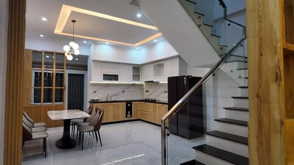 4br Townhouse High-end Furnishings - Hoa Xuan — 4BR fully furnished (photo 4)